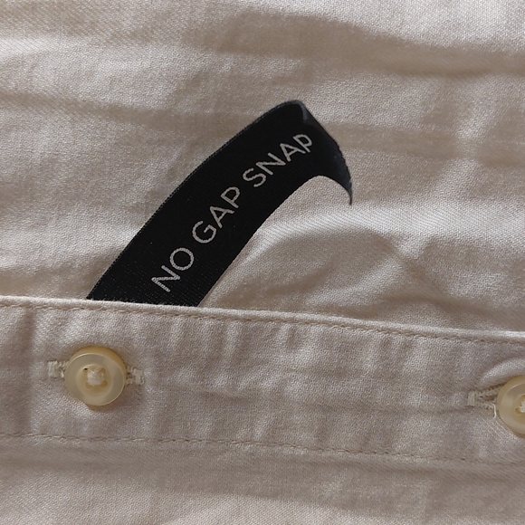 Lee Blouse sz Lg Ecru (each) Only One Left. - Picture 4 of 13